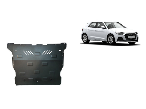 Stahl Unterfahrschutz für Motor Audi A1 (2017-2026) EANAudi
