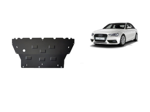 Stahl Unterfahrschutz für Motor Audi A4 B9 (2016-2026) EANAudi
