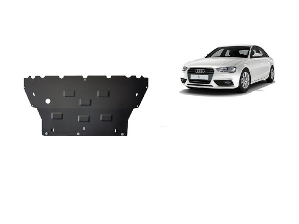 Stahl Unterfahrschutz für Motor Audi A4 B9 (2016-2026) EANAudi