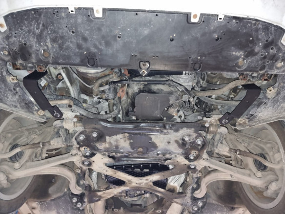 Stahl Unterfahrschutz für Motor Audi A4 B9 (2016-2026) EANAudi