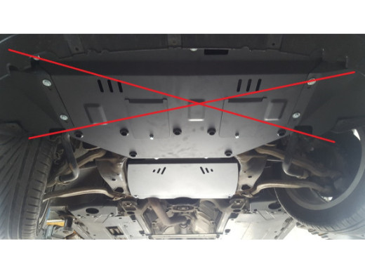 Stahl Unterfahrschutz für Getriebe Audi A4 B5 Schaltgetriebe (1995-2000) EANAudi A4