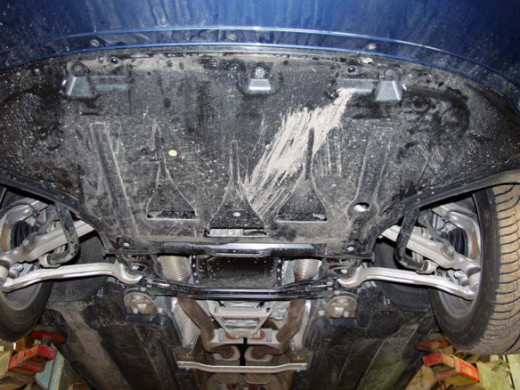 Stahl Unterfahrschutz für Motor Audi A6 (2004-2011) EANAudi