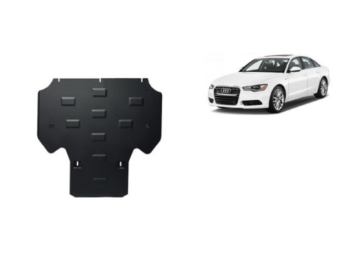 Stahl Unterfahrschutz für Getriebe Audi A6 (2011-2018) EANAudi