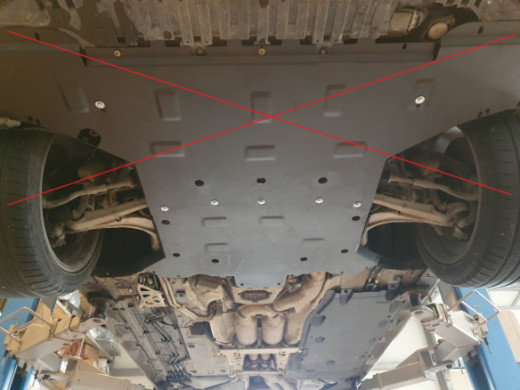 Stahl Unterfahrschutz für Getriebe Audi A8 (2010-2017) EANAudi A8