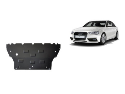Stahl Unterfahrschutz für Motor Audi A4 B8, diesel (2008-2015) EANAudi