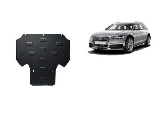 Stahl Unterfahrschutz für Getriebe Audi Allroad A6 (2011-2018) EANAudi Allroad