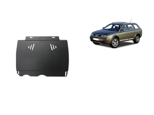 Stahl Unterfahrschutz für Getriebe Schaltgetriebe Audi Allroad A6 (2000-2005) EANAudi Allroad