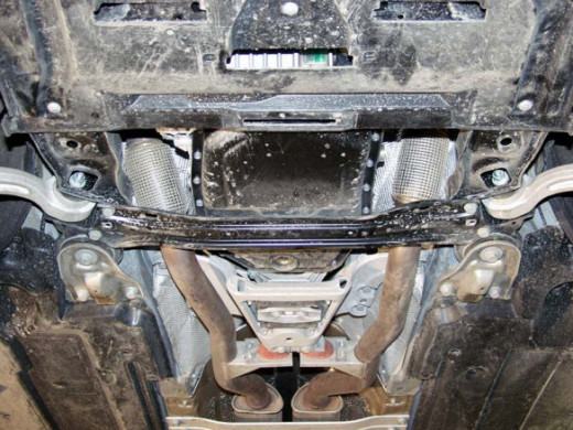 Stahl Unterfahrschutz für Motor Audi A6 Allroad 2 - ohne Seiten (2005-2011) EANAudi Allroad