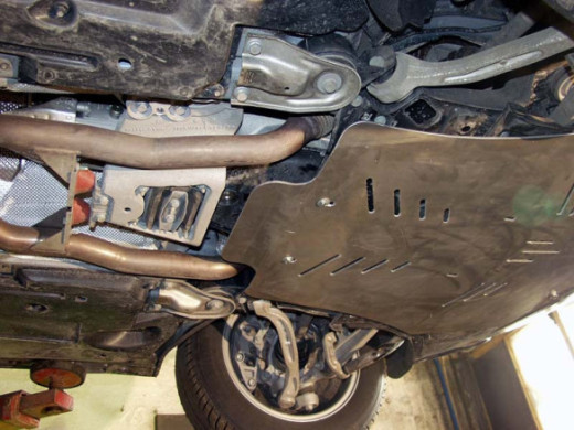Stahl Unterfahrschutz für Motor Audi A6 Allroad 2 - ohne Seiten (2005-2011) EANAudi Allroad