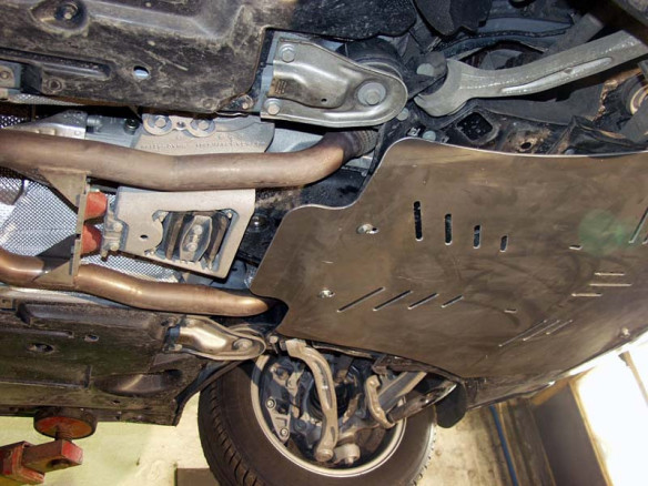Stahl Unterfahrschutz für Motor Audi A6 Allroad 2 - ohne Seiten (2005-2011) EANAudi Allroad