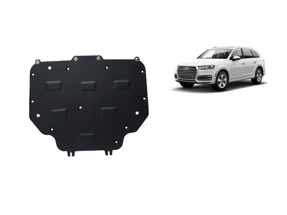 Stahl Unterfahrschutz für Getriebe Audi Q7 (2015-2026) EANAudi Q7