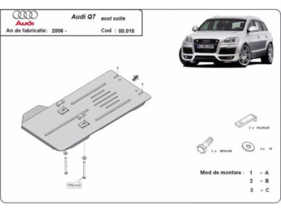 Stahl Unterfahrschutz für Motor Audi A3 (1996-2003) EANAudi 2