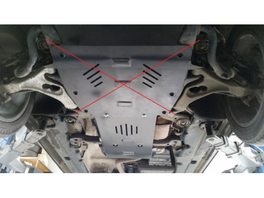 Stahl Unterfahrschutz für Getriebe Audi Q7 (2006-2015) EANAudi Q7