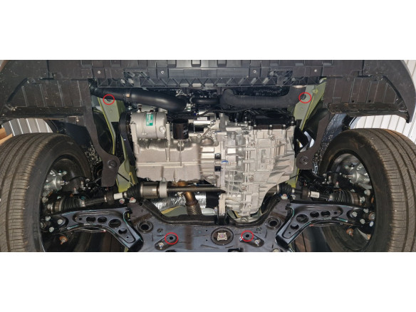 Stahl Unterfahrschutz für Motor Baic Beijing X75 (-) EANBaic Beijing X75