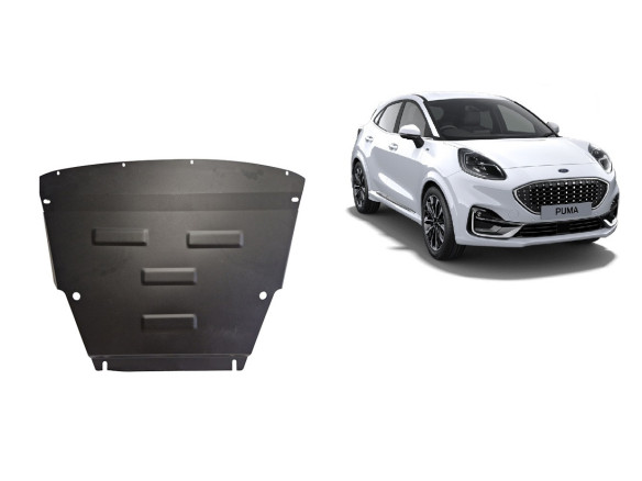 Stahl Unterfahrschutz für Motor Ford Puma (2019-2026) EANFord