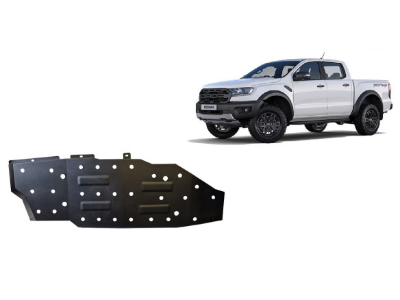 Stahl Unterfahrschutz für Kraftstofftank Ford Ranger Raptor (2020-2023) EANFord Ranger Raptor