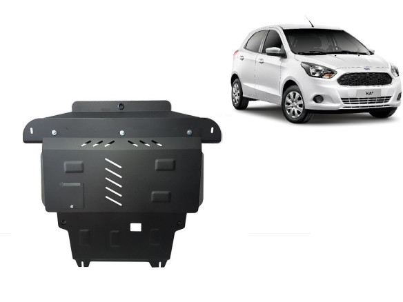 Stahl Unterfahrschutz für Motor Ford KA+ (2014-2020) EANFord