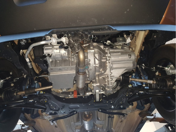 Stahl Unterfahrschutz für Motor, Getriebe Ford EcoSport (2017-2026) EANFord EcoSport