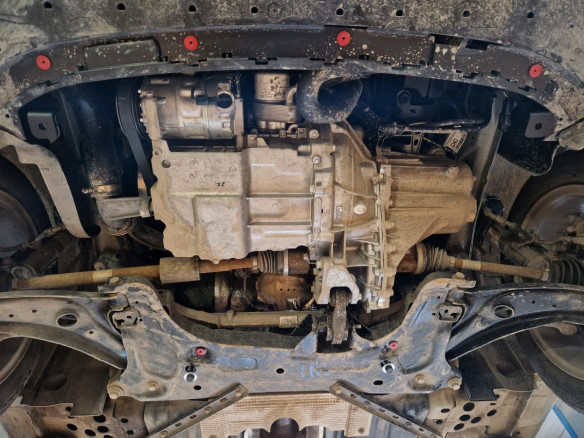 Stahl Unterfahrschutz für Motor Ford Fiesta VII (2017-2026) EANFord Fiesta