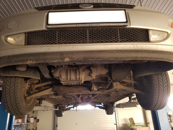 Stahl Unterfahrschutz für Motor Ford Focus 1 (1998-2004) EANFord Focus