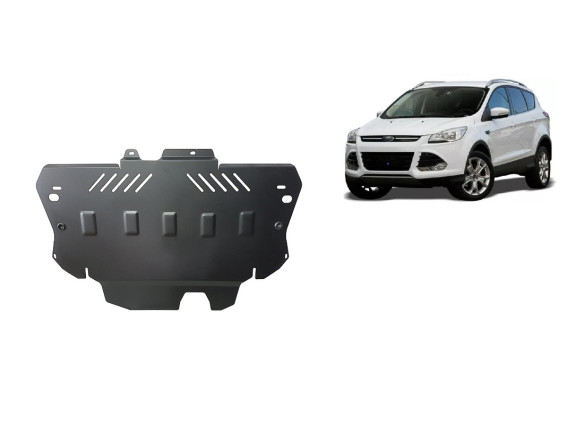 Stahl Unterfahrschutz für Motor Ford Kuga (2013-2019) EANFord Kuga