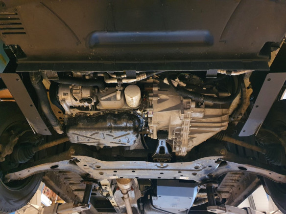 Stahl Unterfahrschutz für Motor Ford Transit FWD (2020-2026) EANFord