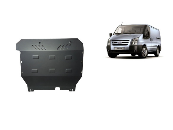 Stahl Unterfahrschutz für Motor Ford Transit FWD (2007-2013) EANFord Transit