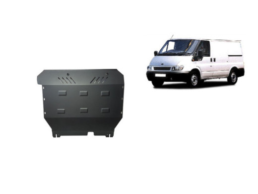 Stahl Unterfahrschutz für Motor, Getriebe Ford Transit FWD (2001-2006) EANFord Transit