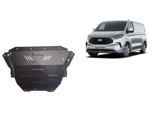 Stahl Unterfahrschutz für Motor, Getriebe Ford Transit Custom (2023-2026) EANFord Transit Custom