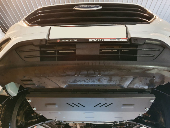 Stahl Unterfahrschutz für Motor, Getriebe Ford Transit Custom - FWD (2020-2023) EANFord Transit Custom