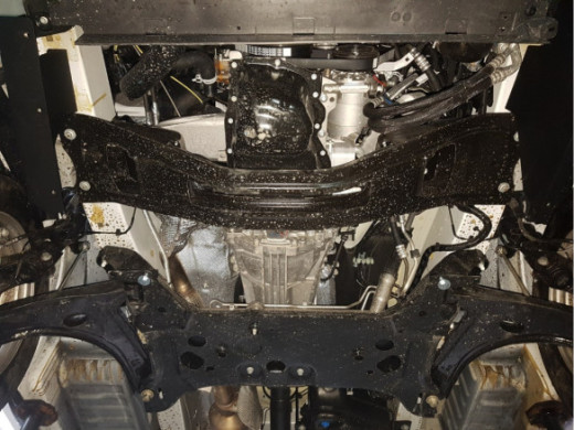 Stahl Unterfahrschutz für Motor, Getriebe Ford Transit Custom (2013-2019) EANFord Transit Custom