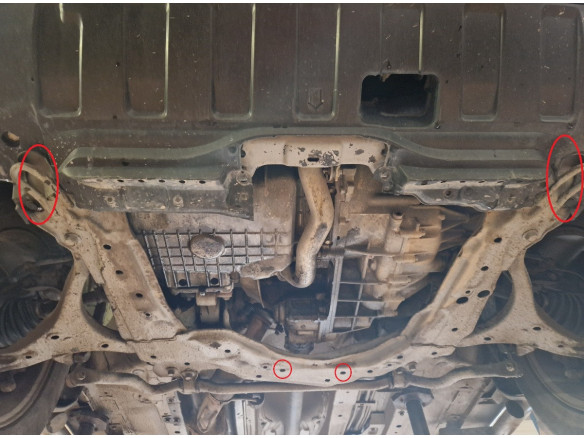 Stahl Unterfahrschutz für Motor Honda CR-V (2002-2007) EANHonda CR-V