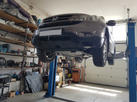 Stahl Unterfahrschutz für Motor Honda CR-V (2007-2012) EANHonda CR-V