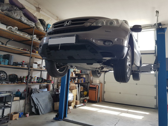 Stahl Unterfahrschutz für Motor Honda CR-V (2007-2012) EANHonda CR-V