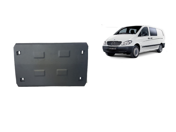 Stahl Unterfahrschutz für Motor Mercedes Vito W639 - 2.2 D 4x2 (2003-2014) EANMercedes Vito