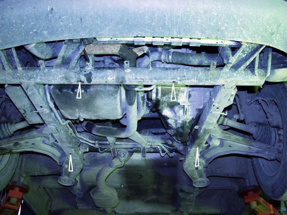 Stahl Unterfahrschutz für Motor, Getriebe Mercedes Vito (1996-2003) EANMercedes Vito