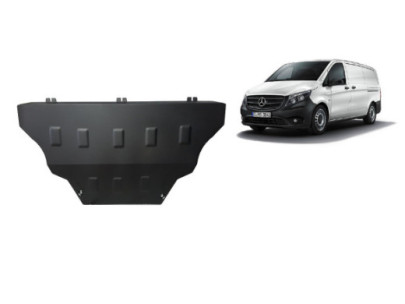 Stahl Unterfahrschutz für Motor Mercedes Vito W447, 2.2 D, 4x4 (2020-2026) EANMercedes Vito