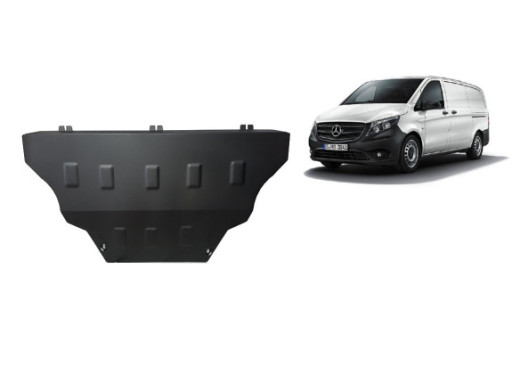 Stahl Unterfahrschutz für Motor Mercedes Vito W447, 4x2, 1.6 D (2014-2026) EANMercedes Vito