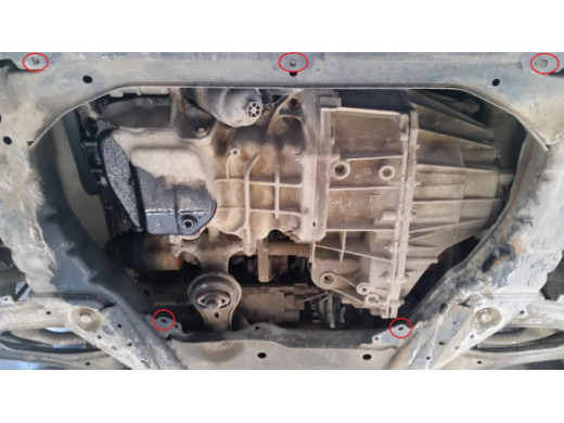 Stahl Unterfahrschutz für Motor Mercedes Vito W447, 4x2, 1.6 D (2014-2026) EANMercedes Vito