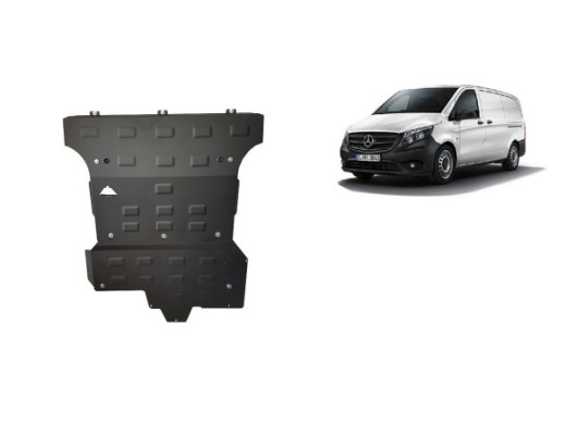 Stahl Unterfahrschutz für Motor Mercedes Vito W447, 2.2 D, 4x4 (2014-2020) EANMercedes Vito