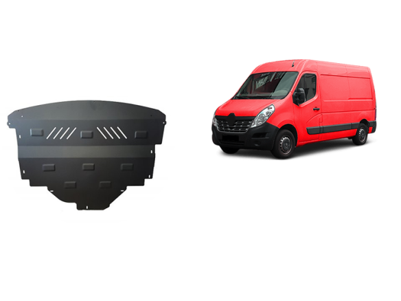 Stahl Unterfahrschutz für Motor Renault Master 3 (2010-2024) EANRenault Master