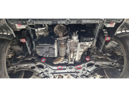 Stahl Unterfahrschutz für Motor Ssangyong Torres (2022-2026) EANSsangyong Torres