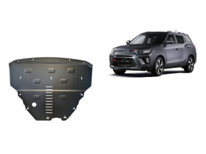 Stahl Unterfahrschutz für Motor Ssangyong Musso Grand (2018-2026) EANSsangYong