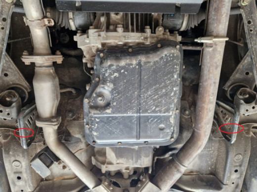 Stahl Unterfahrschutz für Getriebe Subaru Forester 4 - Automatikgetriebe (2014-2018) EANSubaru Forester