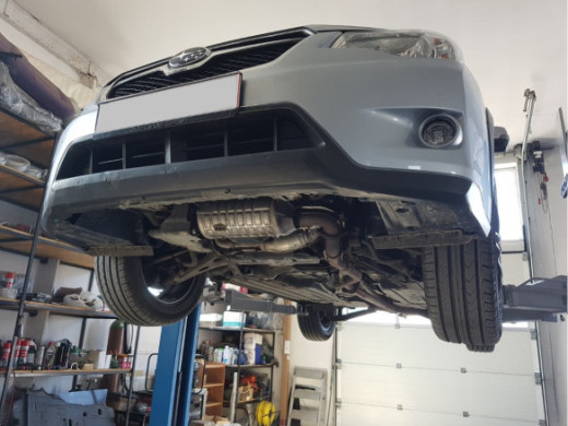 Stahl Unterfahrschutz für Motor Subaru Forester 4 (2014-2018) EANSubaru Forester