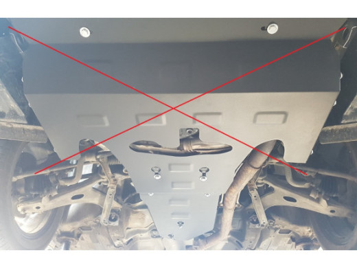 Stahl Unterfahrschutz für Getriebe Subaru Forester 4 - Schaltgetriebe (2014-2018) EANSubaru Forester