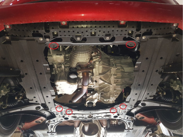 Stahl Unterfahrschutz für Motor Suzuki Baleno (2016-2026) EANSuzuki Baleno