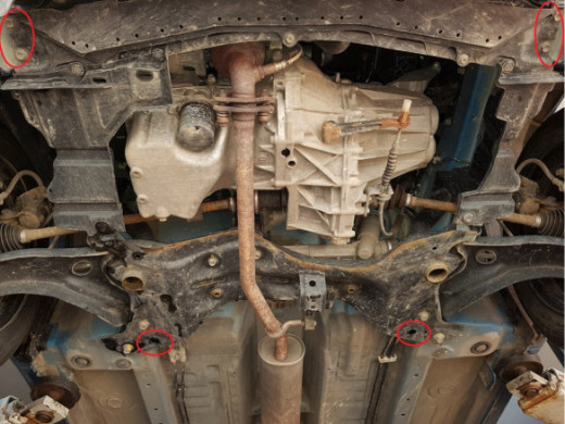 Stahl Unterfahrschutz für Motor Suzuki Celerio (2014-2026) EANSuzuki Celerio