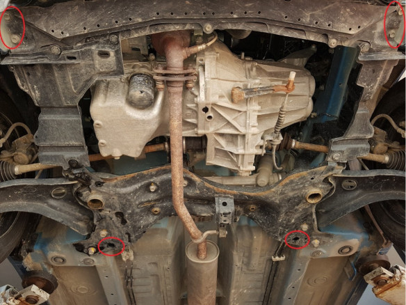 Stahl Unterfahrschutz für Motor Suzuki Celerio (2014-2026) EANSuzuki Celerio