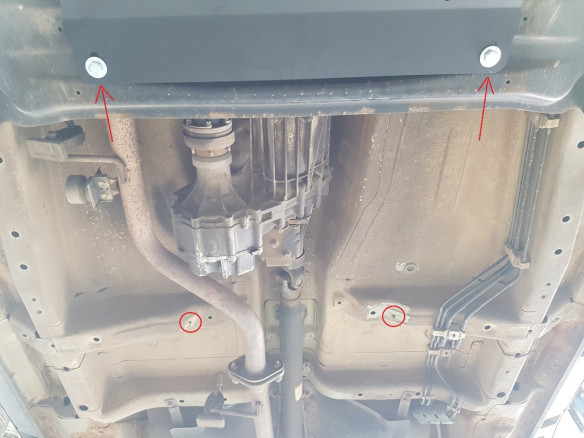 Stahl Unterfahrschutz für Getriebe, Verteilergetriebe Suzuki Grand Vitara 2 (2005-2019) EANSuzuki Grand Vitara